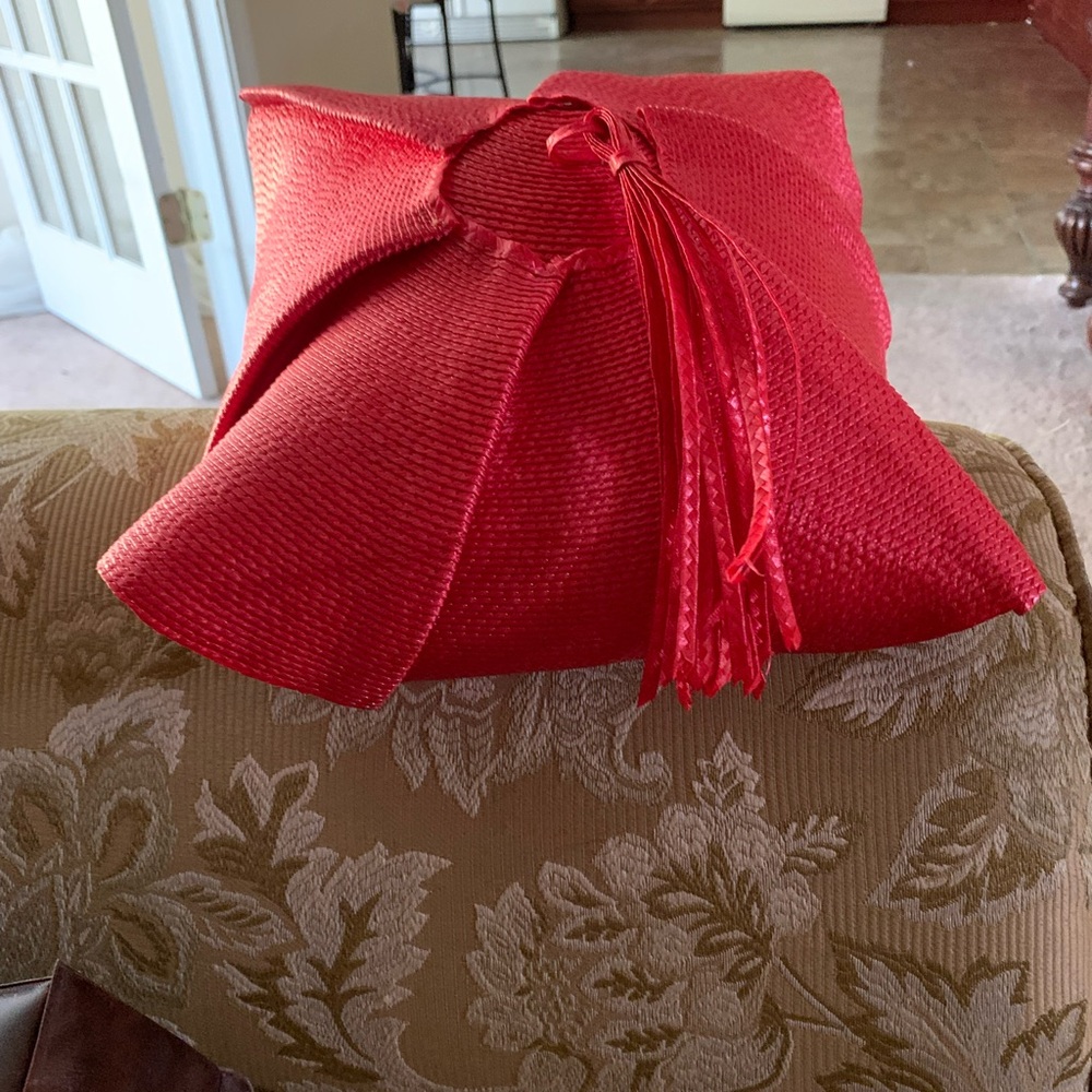 Elegant Red Holiday Gift Box